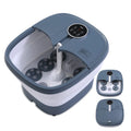 New Design Electric Portable Handle Collapsible 3D Taichi Automatic Massage Foot Spa Bucket Bath Massage Machine with Dust Cover