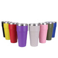 Wholesale 16oz 26oz Custom Stainless Steel Blank Travel Coffee Tumbler Thermos Bottle Vacuum Cups Matte Termos Coffee Mugs Glass