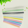A4 Plastic Comb Bindings Ring Binder 16mm Diameter with 30 Holes Removable Filing Product