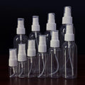NH Wholesale 1oz 30ml 50ml 60ml 80ml 100ml 120ml Alchohols Spray Bottle Empty Transparent Alcohol Pet Plastic Spray Bottles