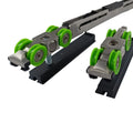 Zinc Alloy Modern Apartment Sliding Door Roller with Brush Hanging Roller VI-HC-313B