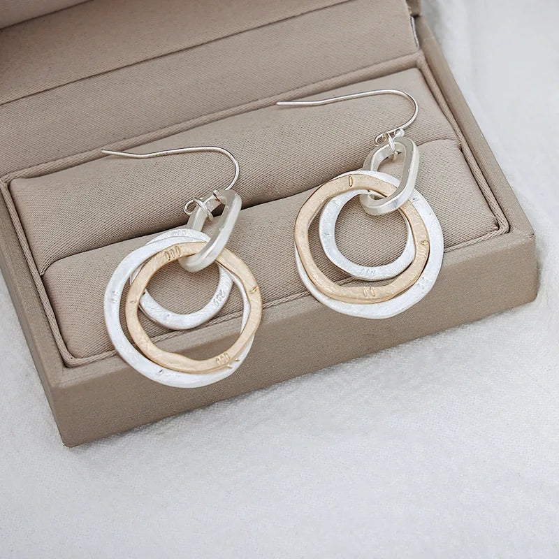Fashion 2022 Vintage Earrings Boucle Oreille Femme Jewelry for Women Long Suspension Pendent Pendientes Mujer Boucles D'oreilles