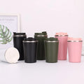 Manufacture cheaper Price Factory Price Custom Cup Stainless Steel Insulated Coffee Mugs with logo for Fathers Day