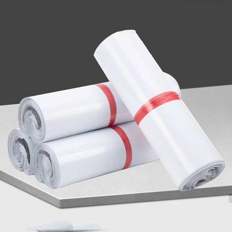 Eco-friendly 170*300 mm White Plastic Parcel Cloth Packaging Envelope Poly Mailer Bag for Postal Shipping