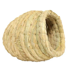 Eco-Friendly Natural Bird Nest Incubation Classic Style Straw-Woven Tunnel Type Multi-functional Warm Comfortable for Pigeons