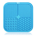 Dog Lick Mat Slow Cat Feeder Bowl Large Dog Food Plates Lick Pad Distraction  Mat Non-slip Design Silicone for Cat and Dogs