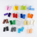 Design Trendy Girls Color Fun Harajuku Retro Building Block Acrylic Earrings Interest Personalized Jewelry Wholesale