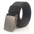 Hot-selling Automatic Buckle Men's Canvas Casual Korean Version of the Simple Outdoor Sports Breathable Polyester Belt