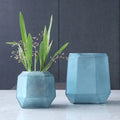 Factory Direct Sales Modern Simple Matte Texture Glass Vase Wholesale Flower Arrangement Home Living Room Glass Vase