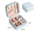 Custom Personal Mini Small  Logo Good Price PU Leather Gift Travel Jewelry Box Organizer Storage Case Pouch Packing for Girls