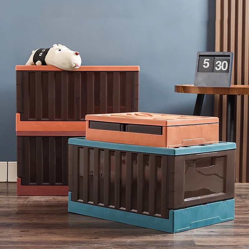 Sesame Hot Sale Stackable Dividing Removable Partition Portable Storage Foldable Plastic Storage Boxes & Bins