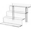 4-Tier 9 Inch Acrylic Perfume Organizer Tiered Riser Display Stand for Cologne & Funko POP Acrylic Display Decoration Organizer
