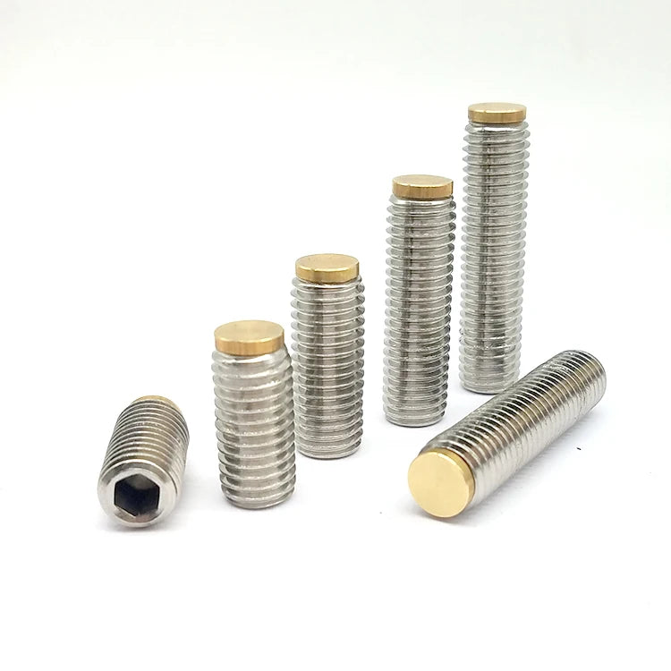 Factory Wholesaler 4 5 6 8 10 12  Stainless Steel Hex Socket Set Screw Other Fasteners