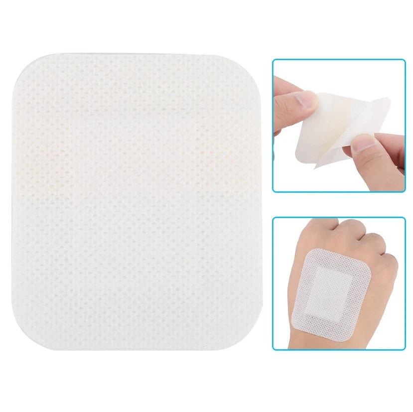 Sterile Breathable Fusible Non-Woven Eye Pads Patches Adhesive Bandages Wound Dressings Raw Material Spunlace Nonwoven Fabric