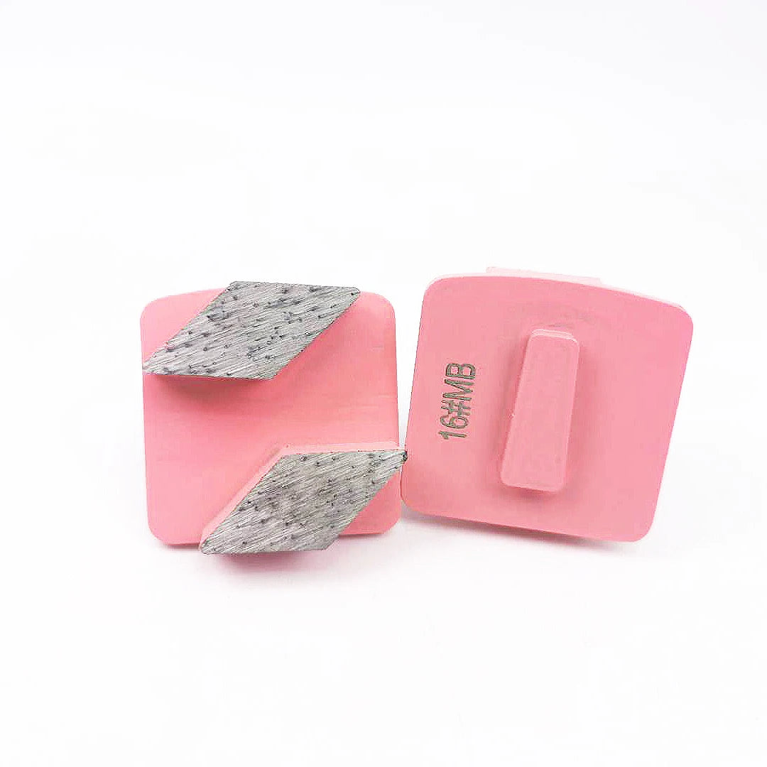 SUMO Wholesale OEM Custom Grit Diamond Abrasive Pads Durable Diamond Shape Grinding Tools for Floor Grinder Concrete