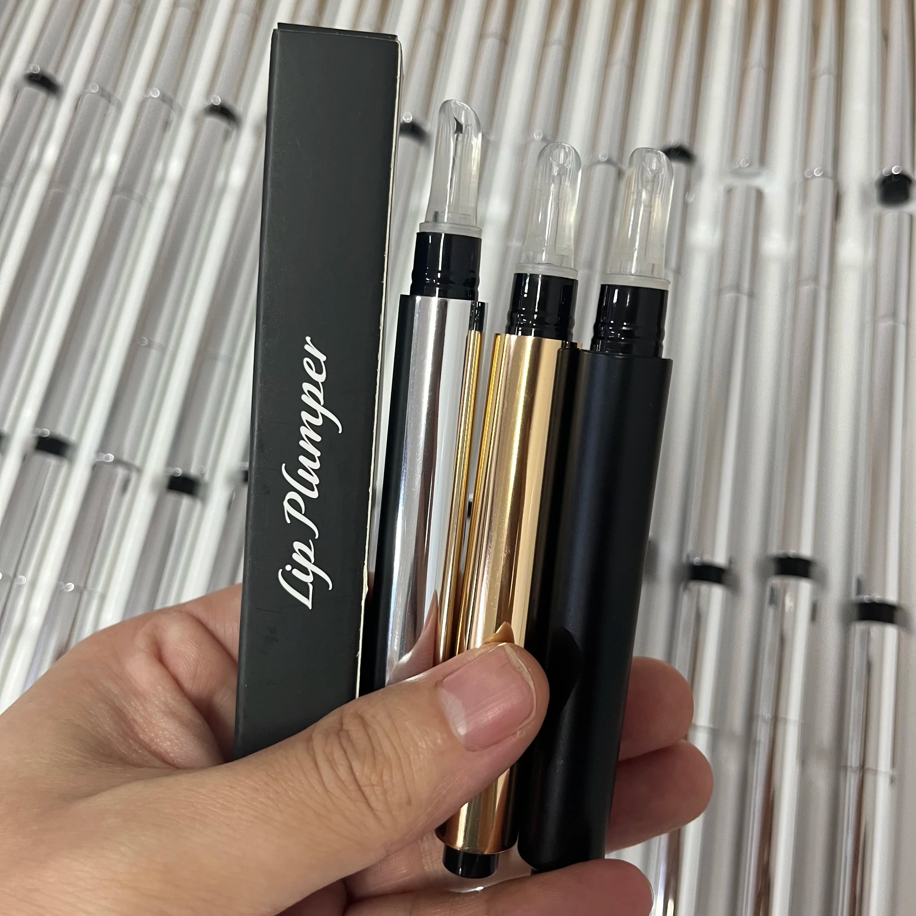 Popular Lip Plumper Pen Custom Spicy Plumping Instant Lip Gloss Plumper