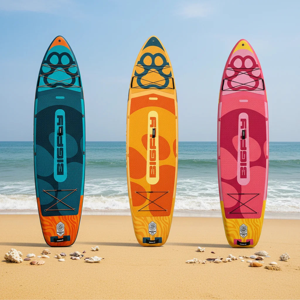 European Warehouse in Stock Inflatable Stand up Paddle Board 450LBS Multi-color Pets Surfboard Ocean Waters sup Board
