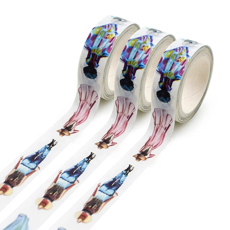 Customized Printed High Quality Stationery Washi Paper Adhesive Tape Manufacturer