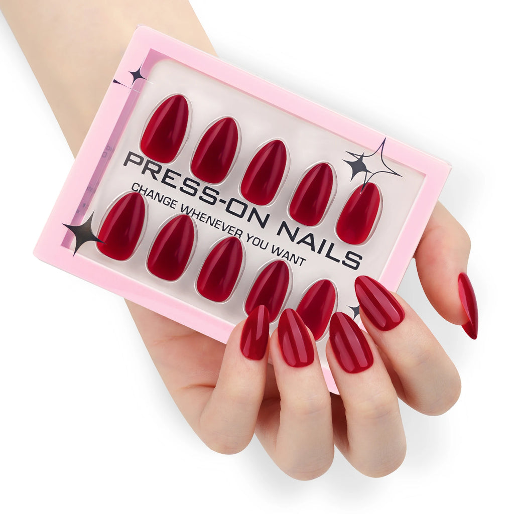 Genuine Soft Gel Nails GD40 Timeless Nude Almond Nails Simple & Chic Solid Color Press on Nail Artificial Fingernails Customize