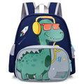 Girl Child School Backpack Kindergarten Dinosaur Cartoon Pattern Oxford Waterproof Unisex for Boys and Girls