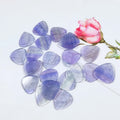 Huiying Wholesale Fluorite Gemstone Triangle Crystal Guitar Accessories Picks Healing