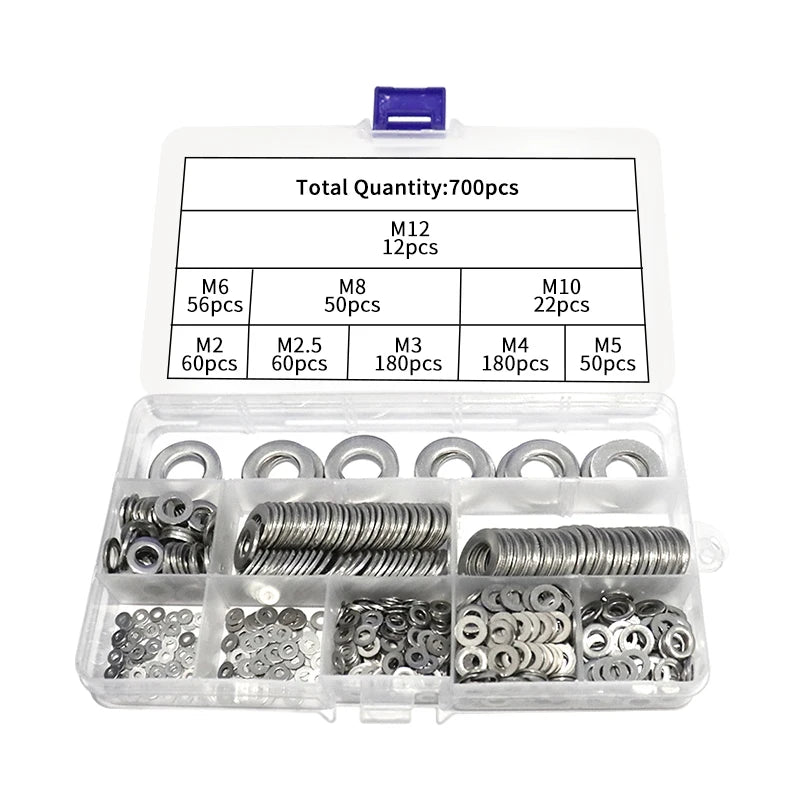 OEM Din125 Stainless Steel 304 Flat Washer Gasket Kit Flat Washer with Round Hold Set for Industry Application