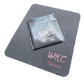 Rose Gold Foil Print Logo Microfiber Glass Cleaning Cloth Producer for Microfiber Lens Cleaning Cloth Cellphone Cleaning Cloth