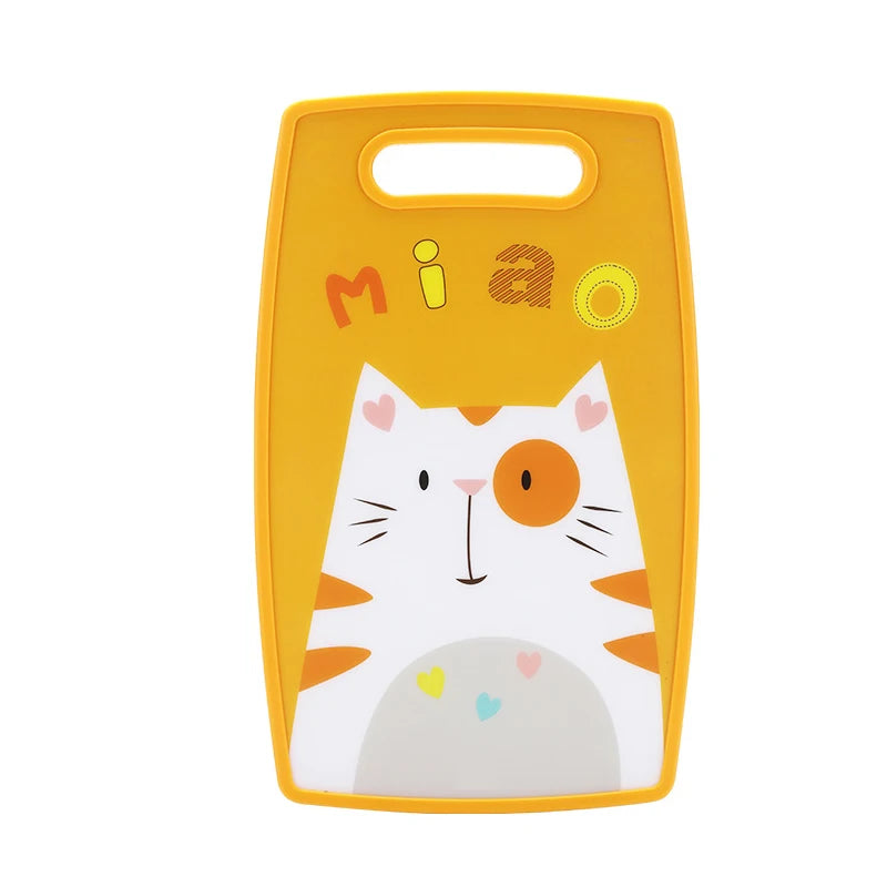 Personalized Printed Food Grade Double Side Non Slip Kitchen Meat Vegetable MDF PP Plastic Cutting Board