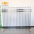Heavy Duty Galvanized and Powder Coated Outdoor Wrought Iron Fence 6 Feet with 3D Modeling Eco Friendly & Rodent Proof