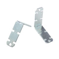 TS-K336C Zinc Plated 10*30*30mm Steel L Frame Corner Plate Metal Picture Frame Snap Hook Connector Hardware for General Industry