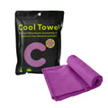 Absorbent Small Size Compact Travel Towel for Camping Gym Beach Bath Yoga Swimming Backpacking 15.7*31.5in