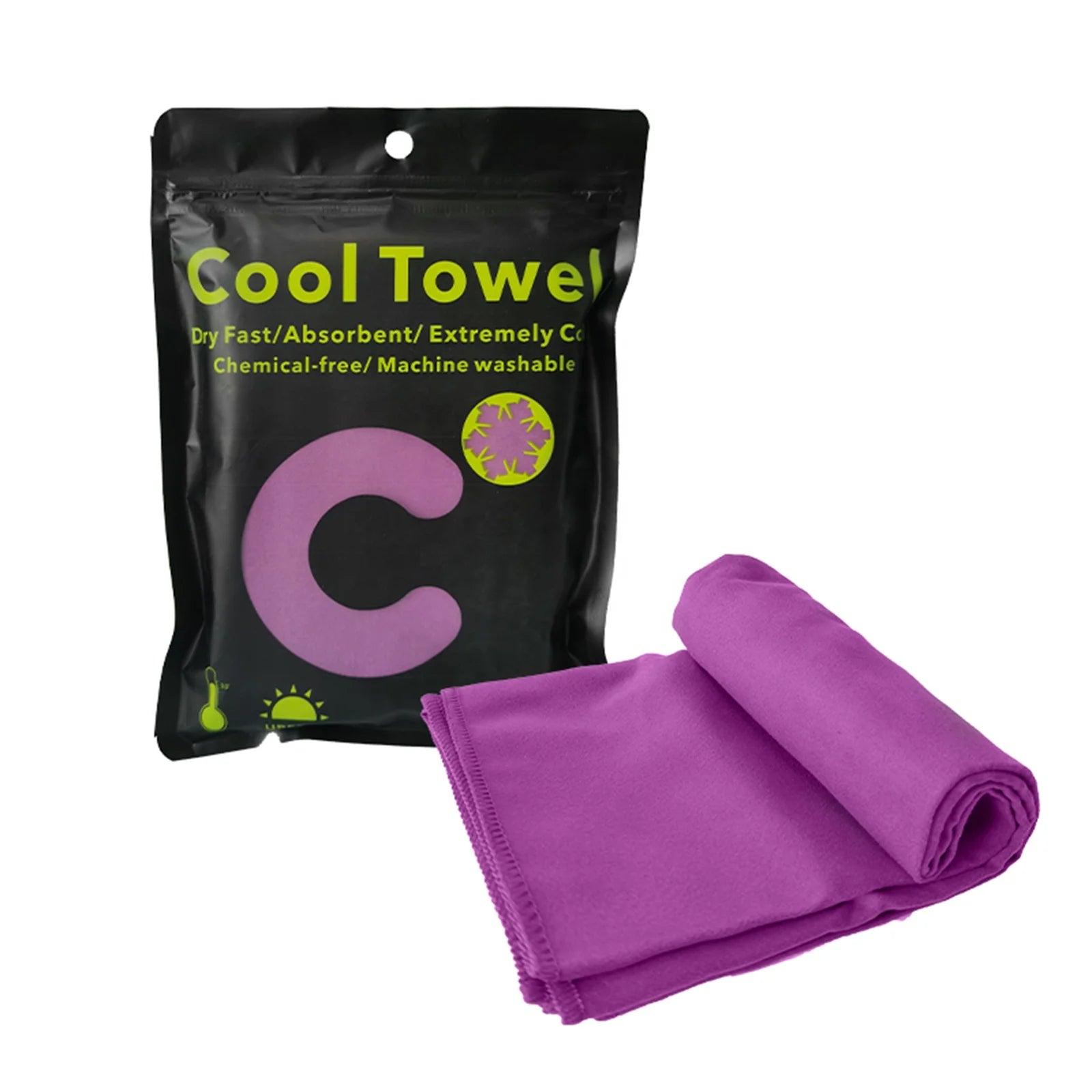 Absorbent Small Size Compact Travel Towel for Camping Gym Beach Bath Yoga Swimming Backpacking 15.7*31.5in