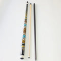 Xmlivet 142cm Length Billiard Pool Cues in 12mm Tip Size Radial Pin Maple Wood With Carbon Shaft Decal Design Billiard Cue Stick