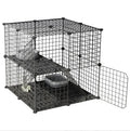 New Design Cages Cat Cage Villa Trap Large Cats Enclosure Kennel Dog Playpen Indoor Crate Animal Pet Cages Carriers