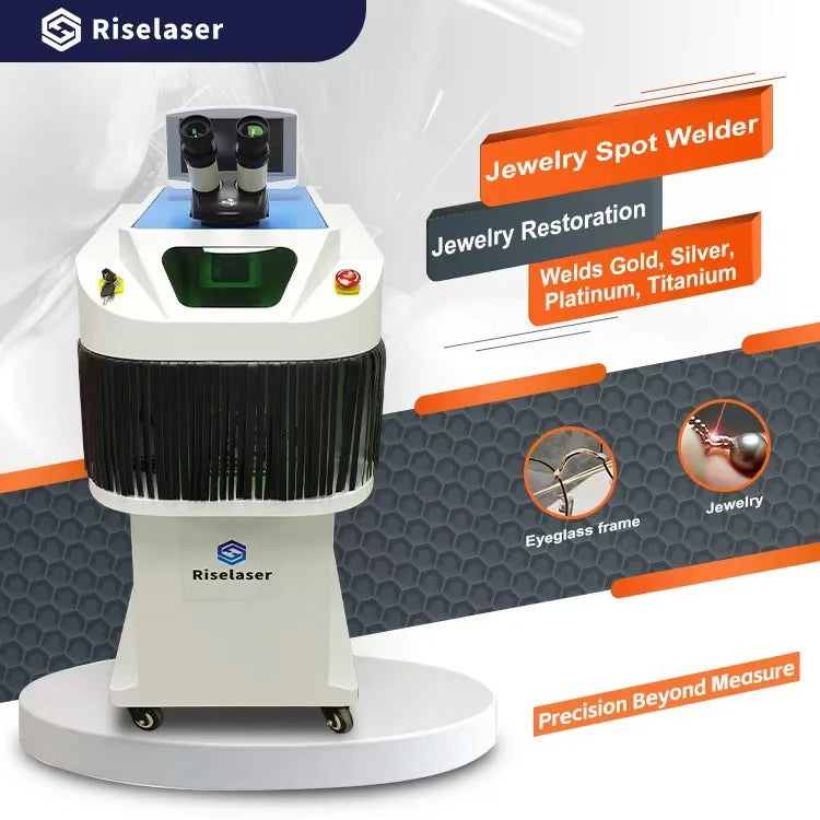 Factory Price 200W High Precision Jewelry Laser Welding Machine Mini Spot Welder with CCD Microscope for Jewellery Solder Repair