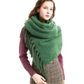 Fashion Lady Warm Long Pure Color Shawl Cashmere Winter Scarf for Women
