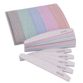 Nail Supplies Wholesale Double-sided Long Strip Polishing Nail Buffer Manicure Scrub Half-moon Polishing File