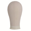 Canvas Wig Head23inch Display Mannequin Head Stand for Wigs Making Styling Model and Display Hair