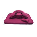 Yuexiu New Design Meditation Cushion with Buckwheat Husk Square Meditation Pillow Floor Seat Set Japanese Tatami Mat