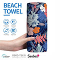 Customized 80 Polyester 20 Polyamide Anti Sand Lightweight Thin Microfiber Beach Towels