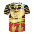 Indian Tribe Eagle Wolf Totem 3D Exquisite Retro Printed 100% Polyester Breathable Anti-Pilling Men's Women's Fashion T-shirt