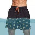 Summer Magic Trunks Custom Design Water Activated Shorts Men's Quick Dry 100% Polyester Beach Short With Change Color