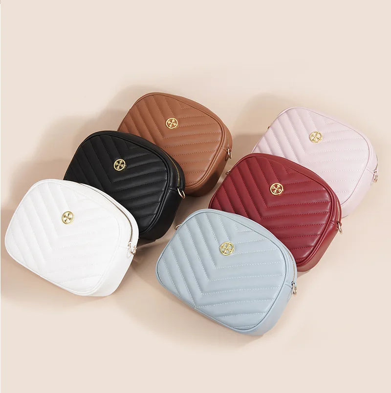 Baellerry Classic Quilted Women's Shoulder Bags Ladies Fashion Long Clutch Purse with Zipper Closure Wholesale for Girls