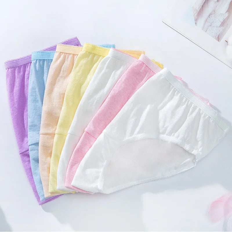 Womens Disposable 100% Pure Cotton Underwear Travel Panties Girls Disposable Period Panties
