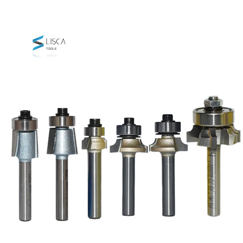 Tideway Industries Grade 1/4 Inch Shank Corner Radius Bit Round Over Router Bit Chamfer Trimming End Mill Woodworking Router Bit