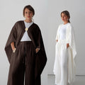 Best Selling Product Abaya Dubai Monsoon Arabic Daily Open Abaya Solid Color Long Sleeve Moroccan Kaftan Turkish Robe