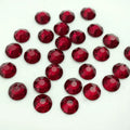 Round Multicolor Glitter Various Sizes Flatback Rhinestone Hot Fix Shiny Rhinestones for Clothing Decoration