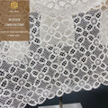 Wholesale Polyester Lace Fabric Embroidery Hollow Dress Design Fashionable Garment Accessories for Shoes & Bags