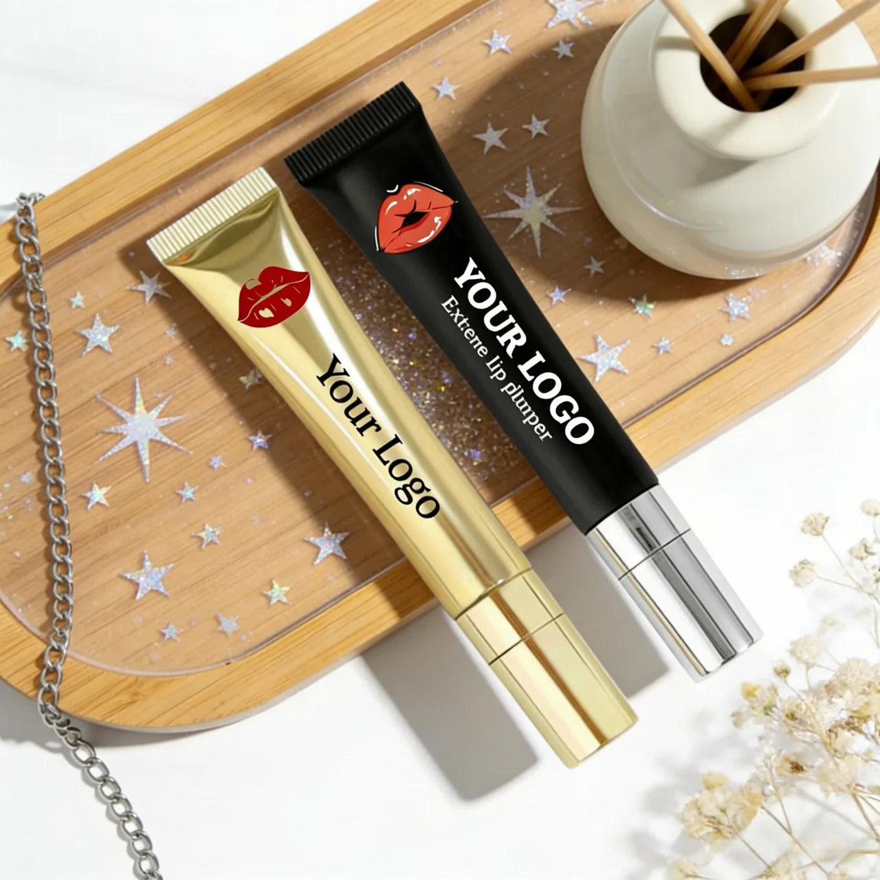 Vegan Lip Oil Colors Lip Plumping Wholesale Makeup Private Label Moisturizing Hydrating Lip Oil Plumper Gloss