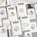 30 Sheets Per Pack of Sticky Notes Today's Sweet Series Baking Food Handbook Decoration Material Stickers